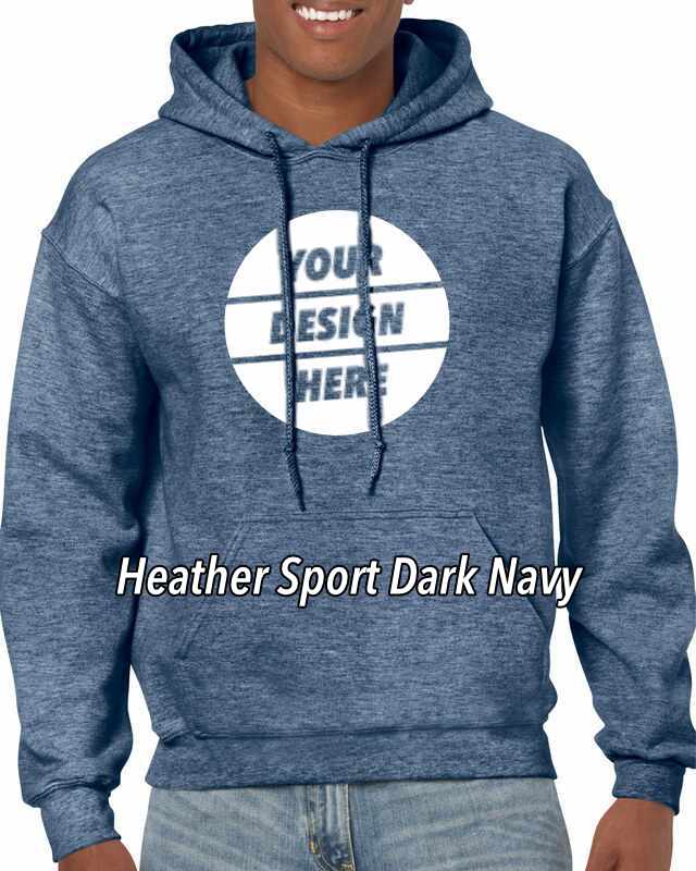 G185 Heather-Sport-Dark-Navy