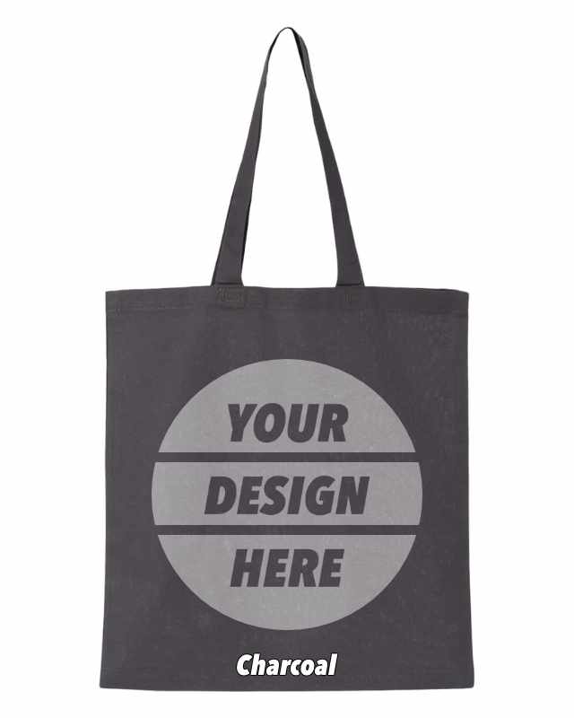 Economical Tote Bags Charcoal