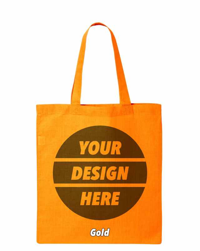 Economical Tote Bags Gold