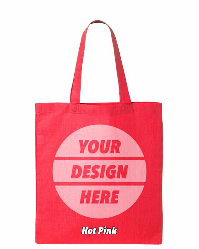 Economical Tote Bags Hot Pink