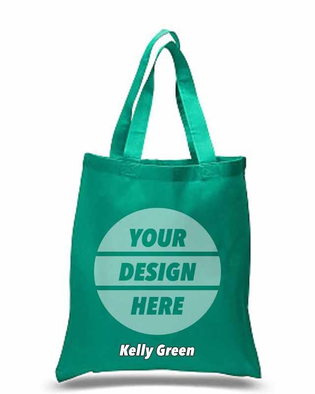 Economical Tote Bags Kelly Green