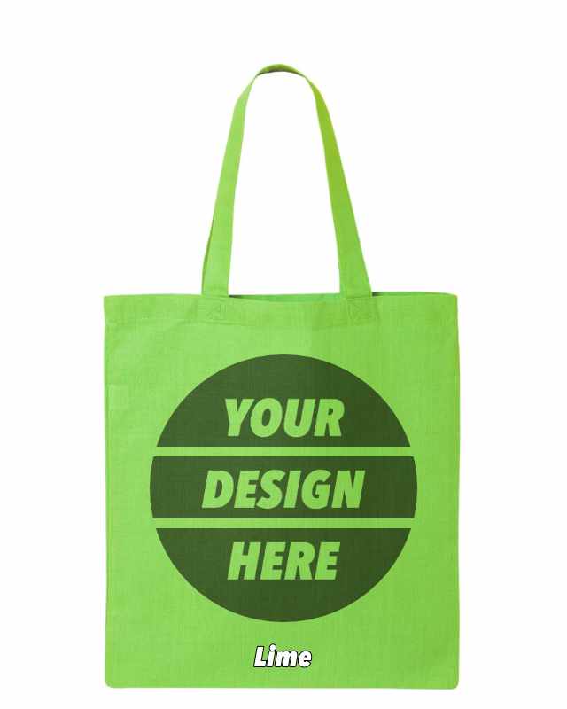 Economical Tote Bags Lime