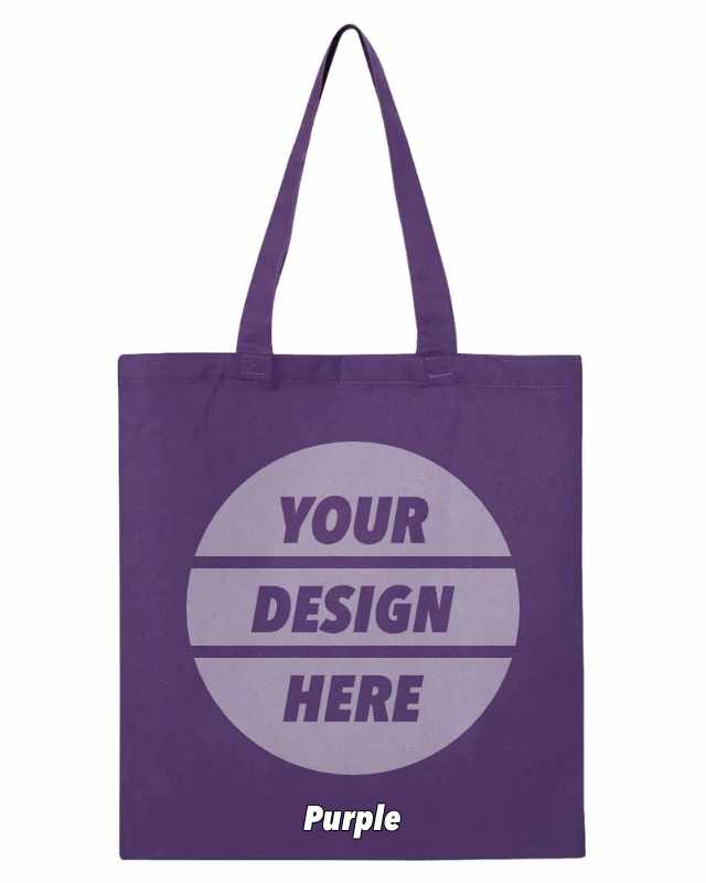 Economical Tote Bags Purple