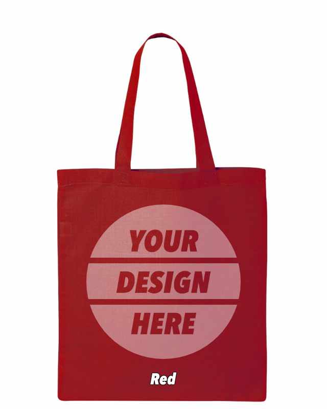 Economical Tote Bags Red