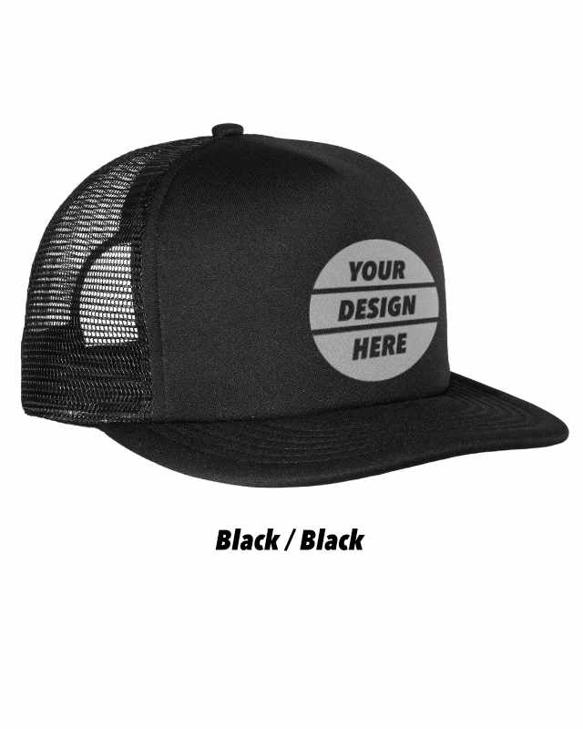 Trucker Cap Black Black