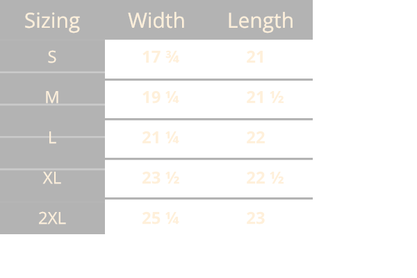 8809 Sizing