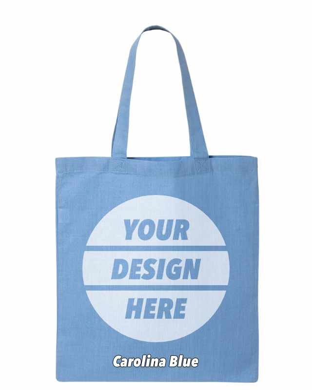 Economical Tote Bags Carolina Blue