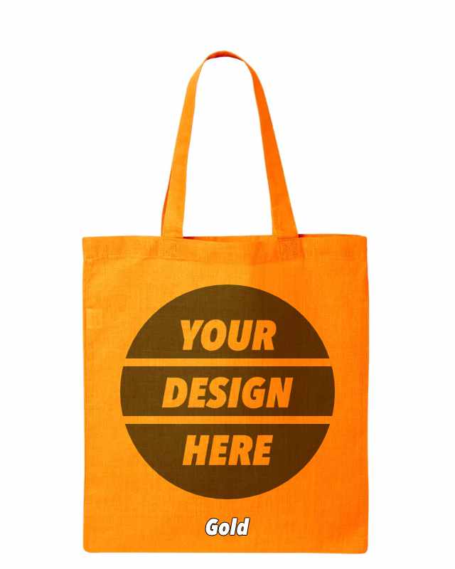 Economical Tote Bags Gold