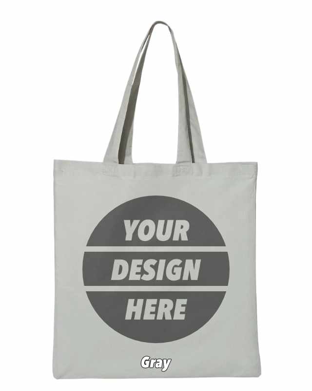 Economical Tote Bags Grey