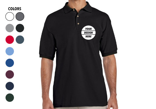 Custom Polo Shirt Printing Embroidery