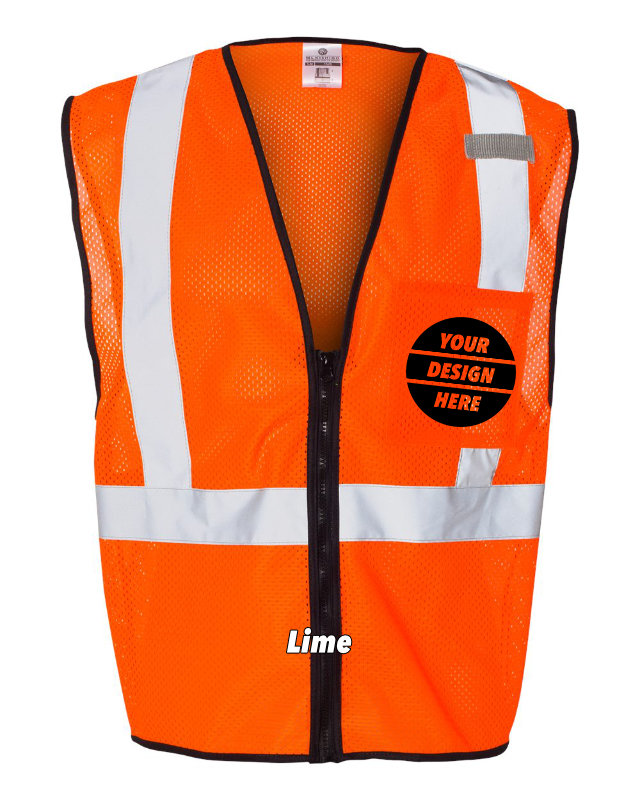 Custom Safety Vest Printing